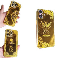 Golden Mobile Glass