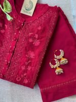 "Ishika" Cotton Kurta Set(3pc) - Image 3