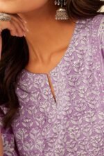 Isfahan Zenia Sanganeri Kurta - Image 3