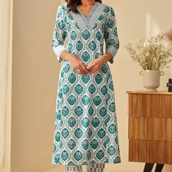 Rosheen Kiara Sanganeri Kurta