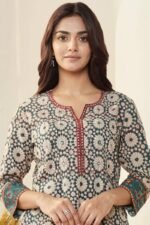 Sehra Mehreen Bagru Kurta - Image 2