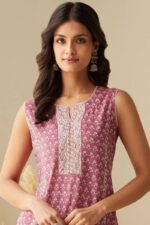 Rosheen Mahi Sanganeri Kurta - Image 2