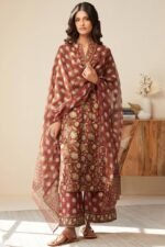 Sehra Zeenat Bagru Kurta - Image 5
