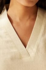 Roza Seher Cream Kurta - Image 3