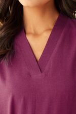 Gulbarg Magenta Kurta - Image 3