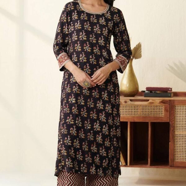 Sehra Kashaf Bagru Kurta