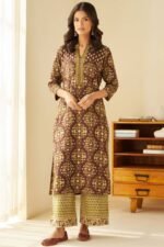 Sehra Ruhi Bagru Kurta