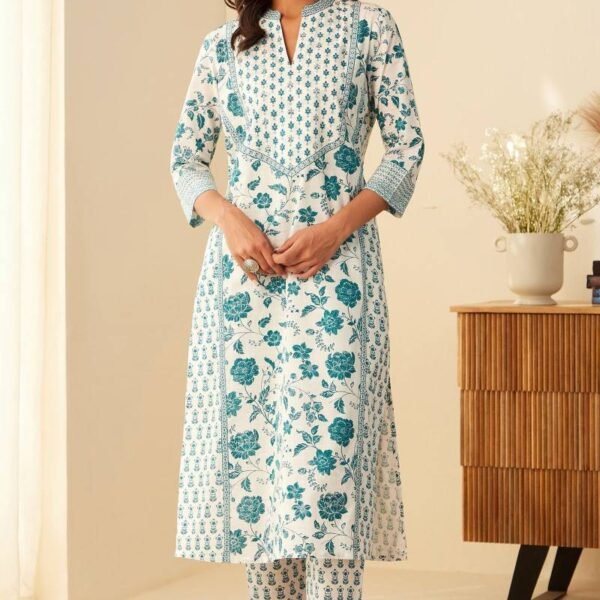 Rosheen Zenia Sanganeri Kurta