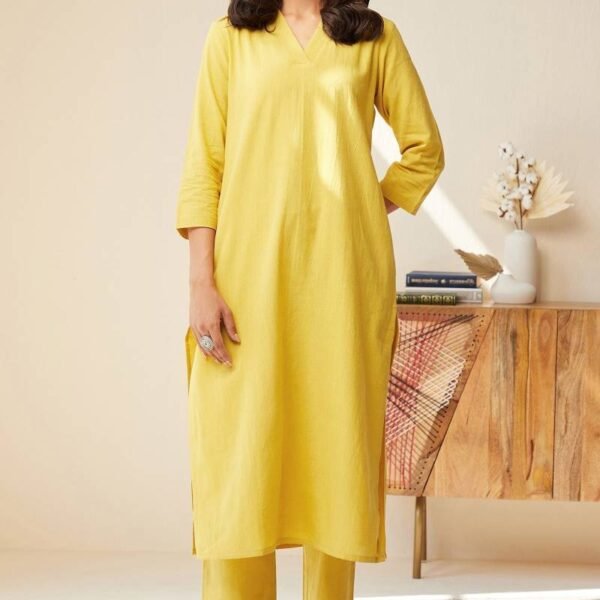 Roza Seher Daffodil Kurta