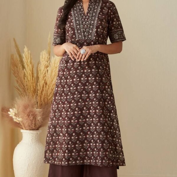 Sehra Maira Bagru Kurta