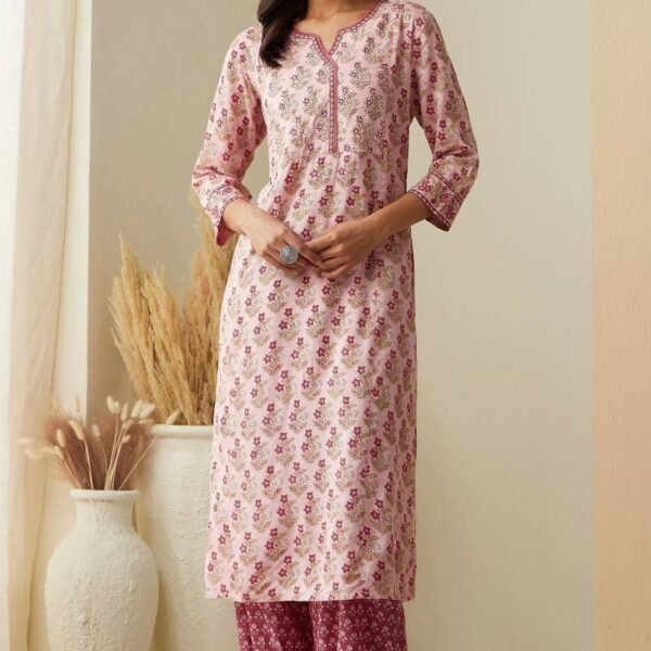 Rosheen Nuzakat Sanganeri Kurta