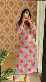 Kumudini Lace Suit Set - Sukoon 3.0 (Slim Fit) - Image 3