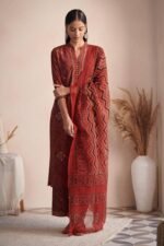 Sehra Samira Ajrak Kurta - Image 5