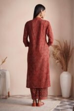 Sehra Samira Ajrak Kurta - Image 6