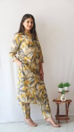 Mustard Lily's V-Neck Suit Set - Image 2