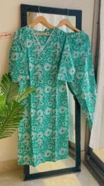 Teal Bluebells Lace Suit Set - Sukoon 3.0 (Slim Fit) - Image 2