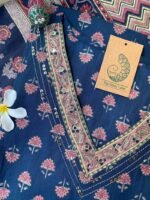 "Shivika" Cotton Kurta Set(3pc) - Image 3