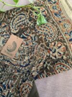 "Harsha" Kalamkari Hand Block Printed Cotton Kurta Set(3pc) - Image 4