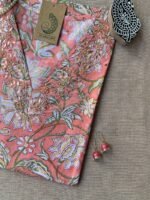 "Charu" Hand Work Embellished Cotton kurta - Image 2