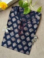 Short Kurti "Shab" Bagru Cotton