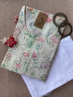 Chikankari "Pakeezah" Kurta Pant Set 2 pc