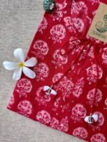 "Veena" Hand Block Printed Cotton kurta - Image 3