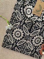 "Kajal" Ajrakh Hand Block Printed Cotton Kurta - Image 3
